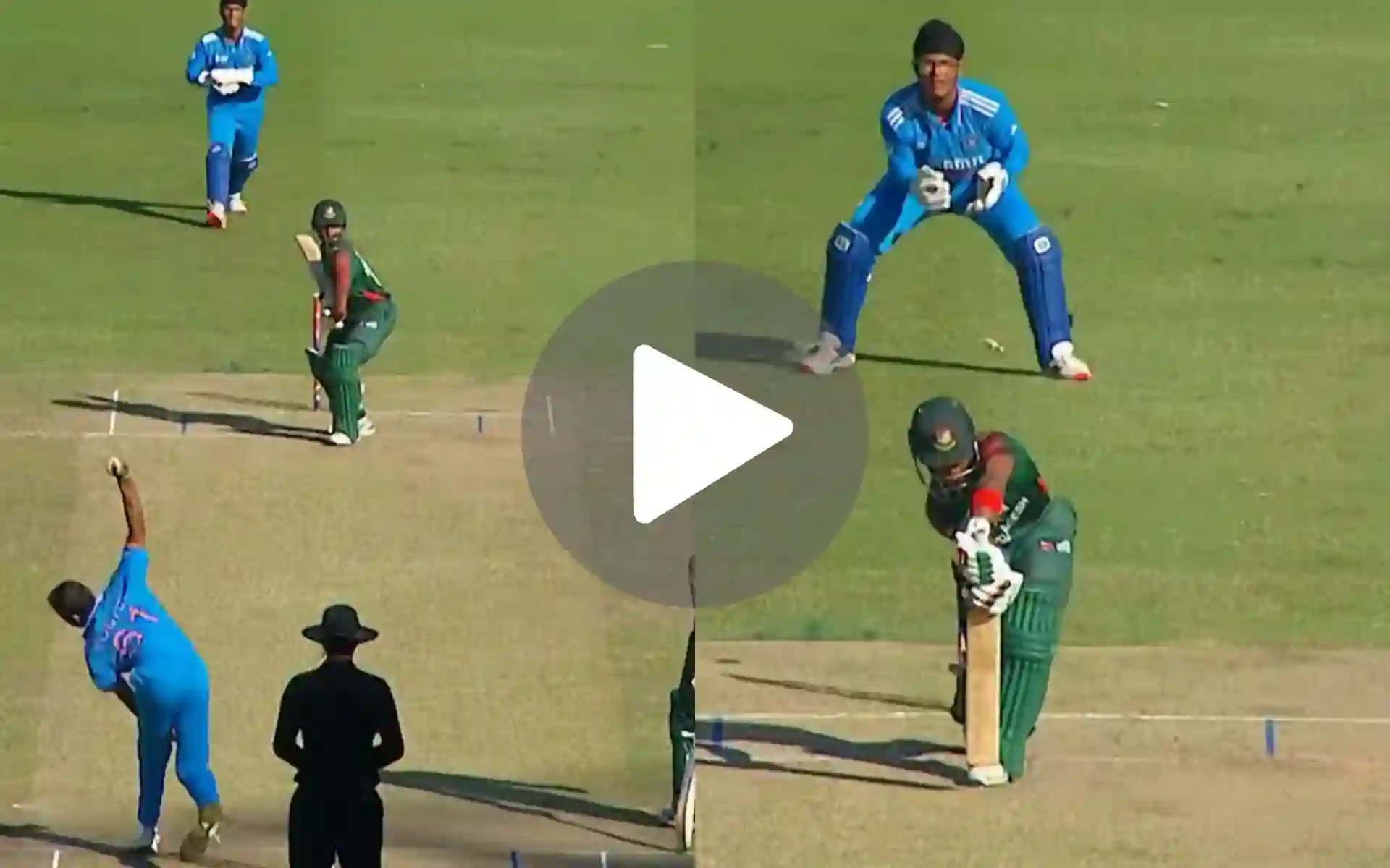 [Watch] Junior Bumrah In Action! Yudhajit Cleans Up Bangladesh Batter In U19 Asia Cup